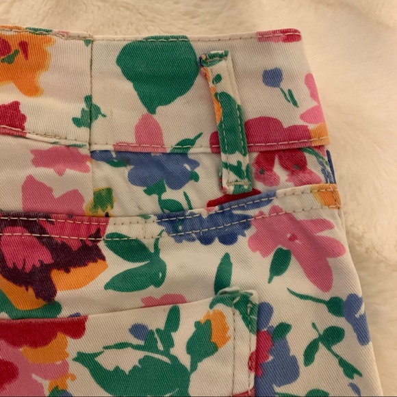 Flower Colorful white summer jeans - Picture 13 of 14